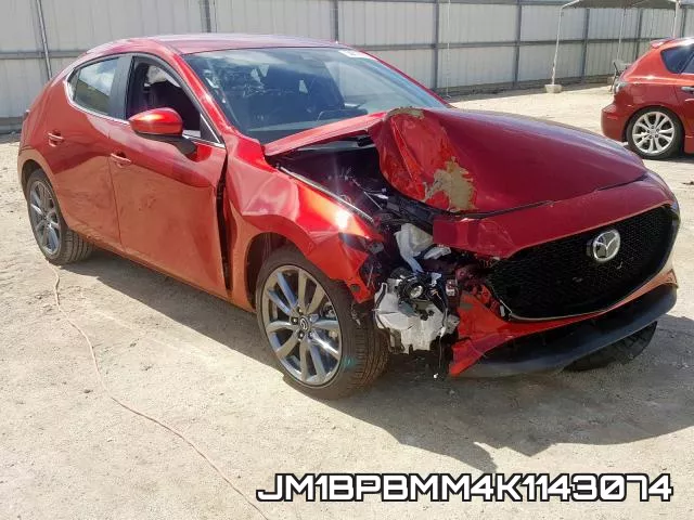JM1BPBMM4K1143074 2019 Mazda 3, Preferred