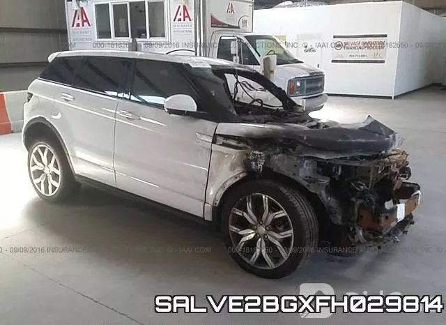 SALVE2BGXFH029814 2015 Land Rover Range Rover Evoque,
