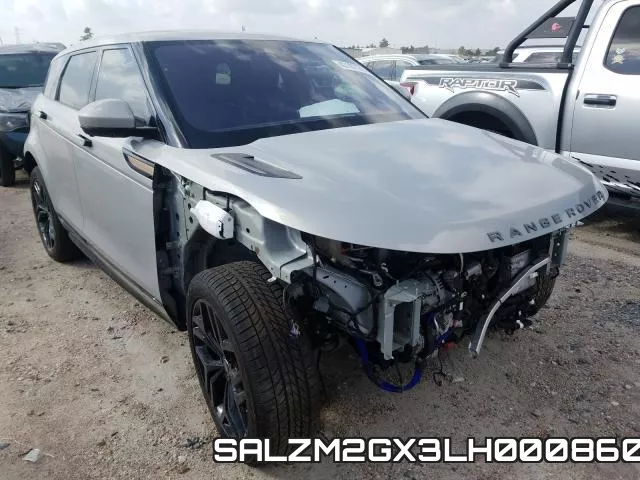 SALZM2GX3LH000860 2020 Land Rover Range Rover,  Hse