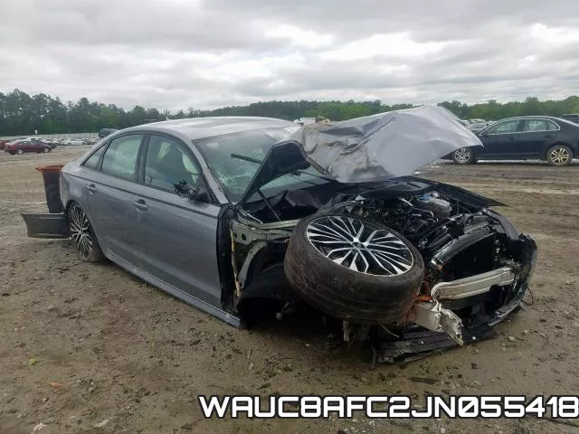 WAUC8AFC2JN055418 2018 Audi A6, Premium