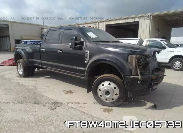 1FT8W4DT2JEC05739 2018 Ford F-450,  Super Duty