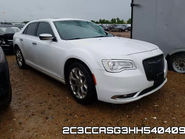 2C3CCASG3HH540409 2017 Chrysler 300C, Platinum
