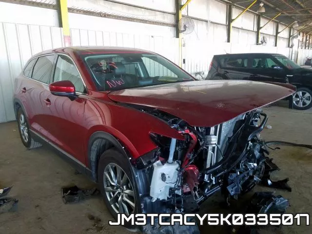 JM3TCACY5K0335017 2019 Mazda CX-9, Touring
