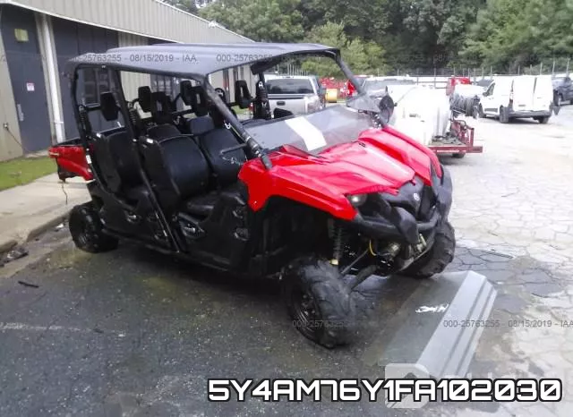 5Y4AM76Y1FA102030 2015 Yamaha YXC700, E