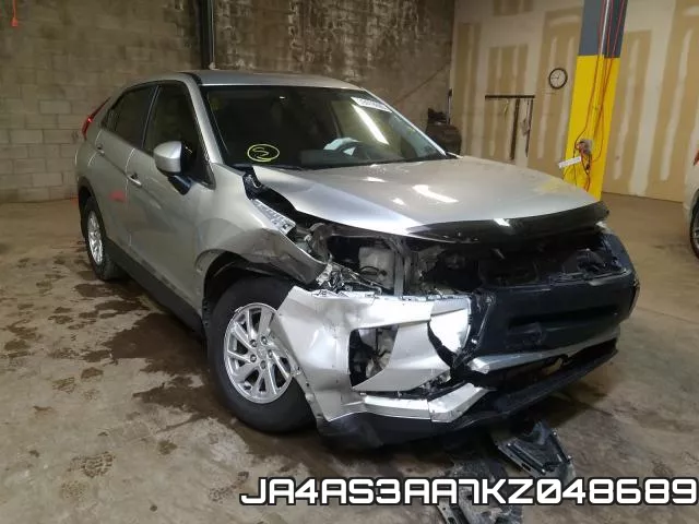 JA4AS3AA7KZ048689 2019 Mitsubishi Eclipse, ES