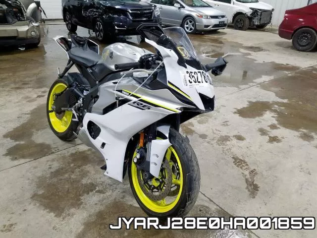 JYARJ28E0HA001859 2017 Yamaha YZFR6