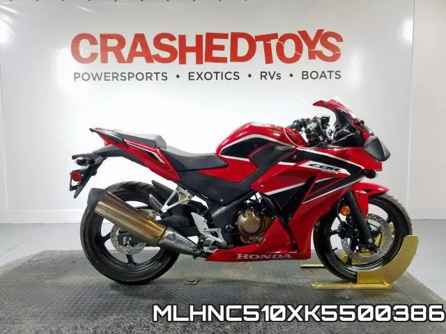 MLHNC510XK5500386 2019 Honda CBR300, R