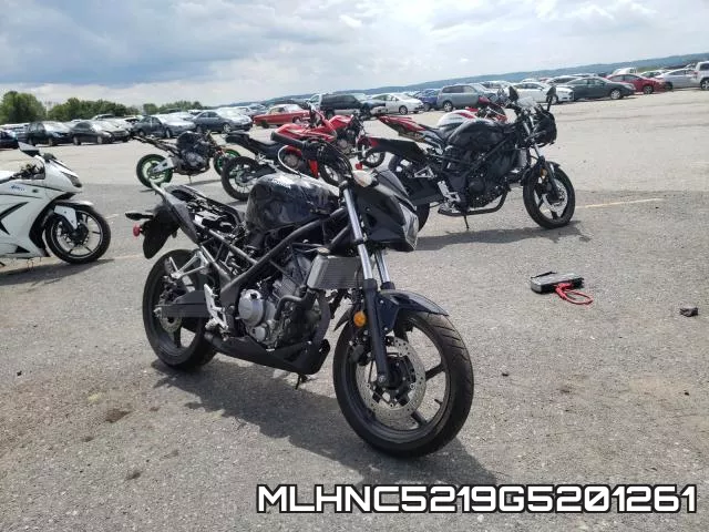 MLHNC5219G5201261 2016 Honda CB300, F