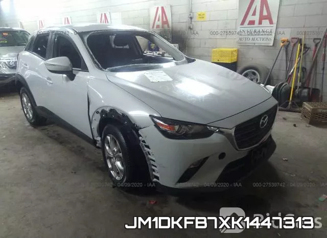 JM1DKFB7XK1447313 2019 Mazda CX-3, Sport