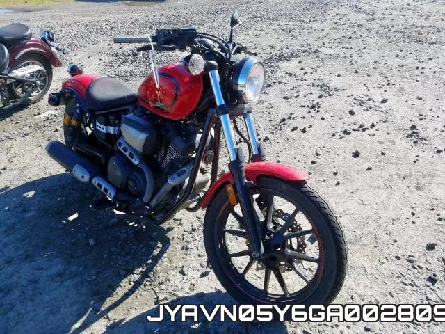 JYAVN05Y6GA002809 2016 Yamaha XVS950, CU