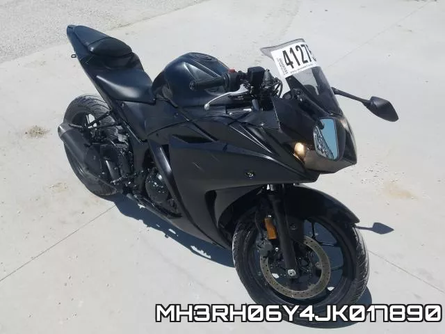 MH3RH06Y4JK017890 2018 Yamaha YZFR3