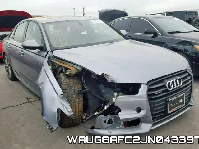 WAUG8AFC2JN043397 2018 Audi A6, Premium Plus