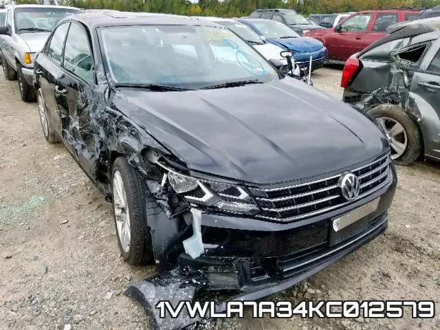 1VWLA7A34KC012579 2019 Volkswagen Passat, Wolfsburg