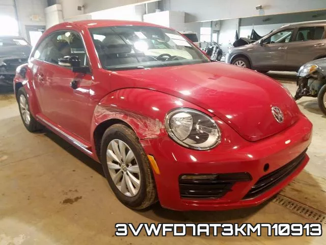 3VWFD7AT3KM710913 2019 Volkswagen Beetle, S