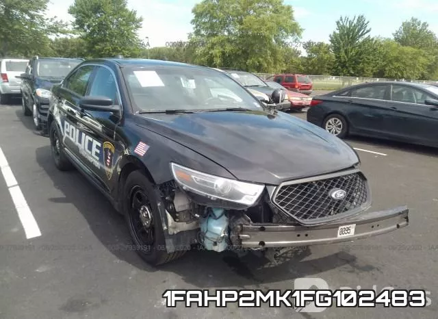 1FAHP2MK1FG102483 2015 Ford Police Interceptor, Sedan