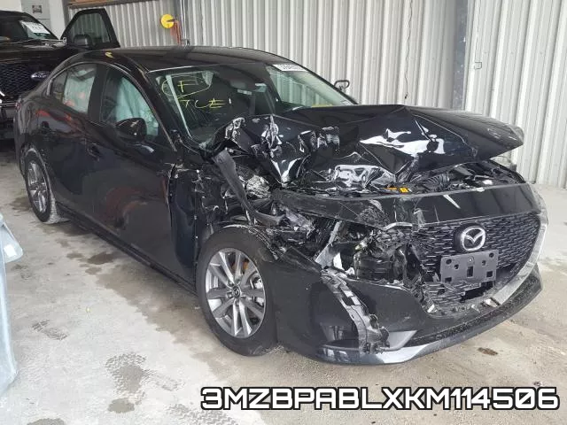 3MZBPABLXKM114506 2019 Mazda 3
