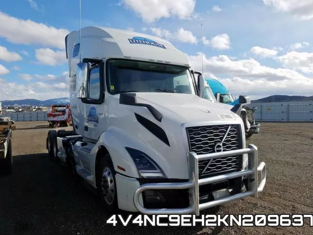 4V4NC9EH2KN209637 2019 Volvo VN, Vnl