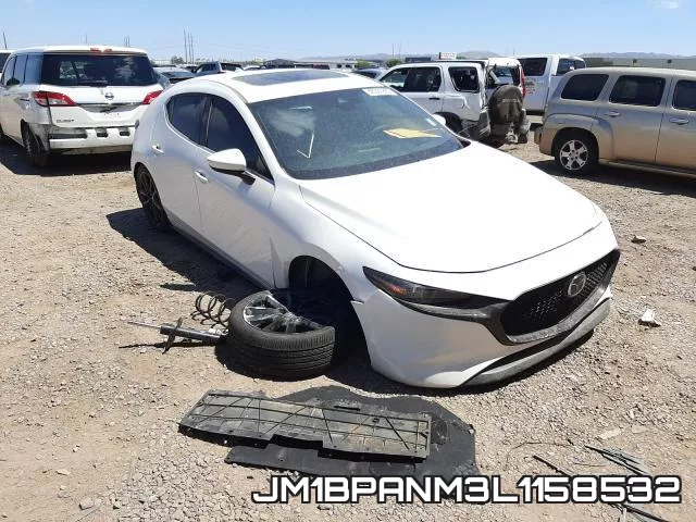 JM1BPANM3L1158532 2020 Mazda 3, Premium