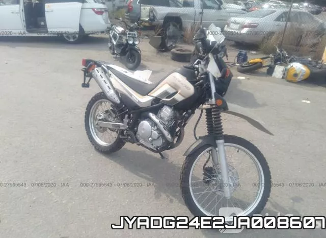 JYADG24E2JA008607 2018 Yamaha XT250