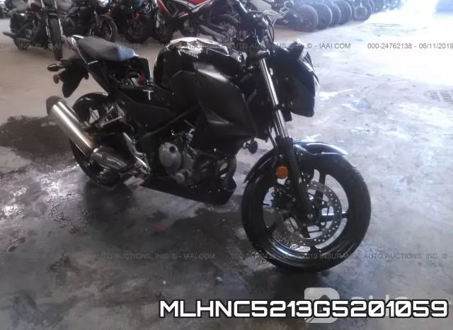 MLHNC5213G5201059 2016 Honda CB300, F