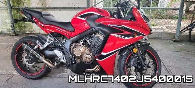 MLHRC7402J5400015 2018 Honda CBR650, F