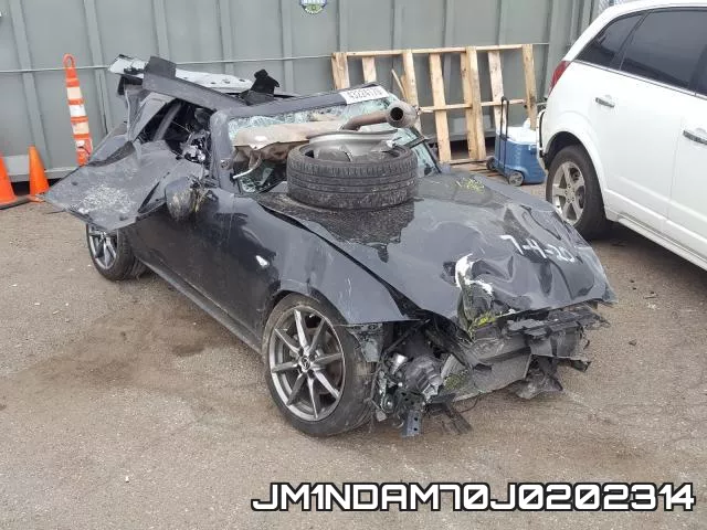JM1NDAM70J0202314 2018 Mazda MX-5, Grand Touring