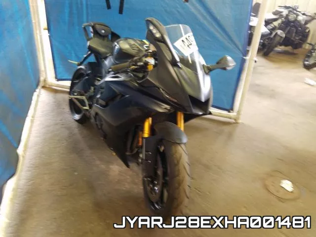 JYARJ28EXHA001481 2017 Yamaha YZFR6