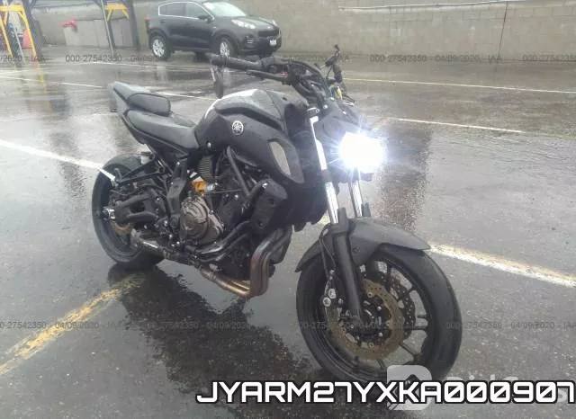 JYARM27YXKA000907 2019 Yamaha MT07, C