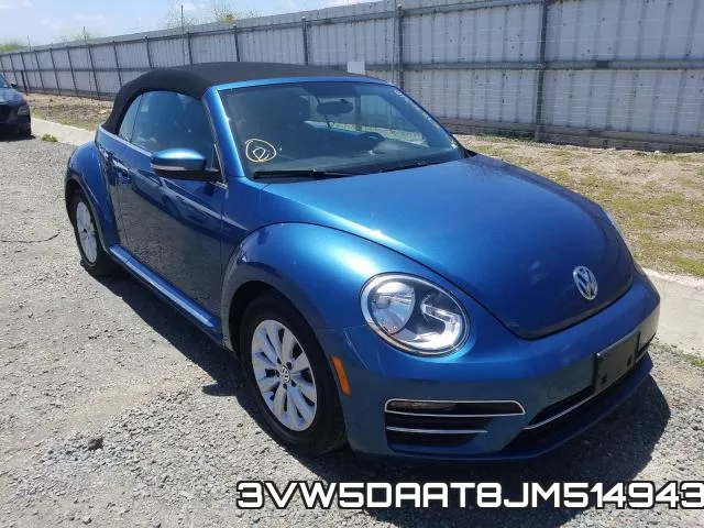 3VW5DAAT8JM514943 2018 Volkswagen Beetle, S