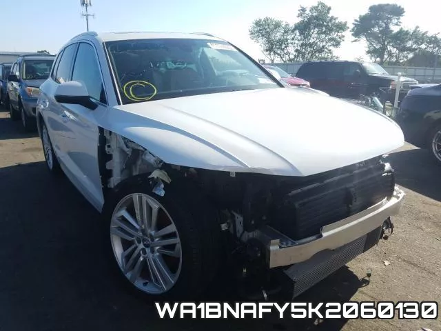 WA1BNAFY5K2060130 2019 Audi Q5, Premium Plus