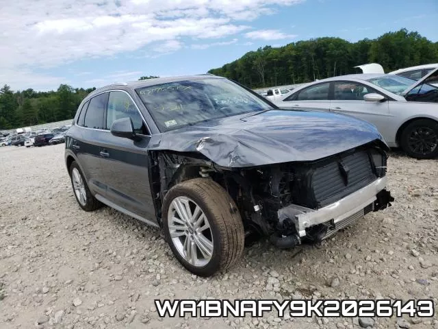 WA1BNAFY9K2026143 2019 Audi Q5, Premium Plus