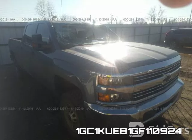 1GC1KUE81GF110924 2016 Chevrolet Silverado 2500, HD Work Truck