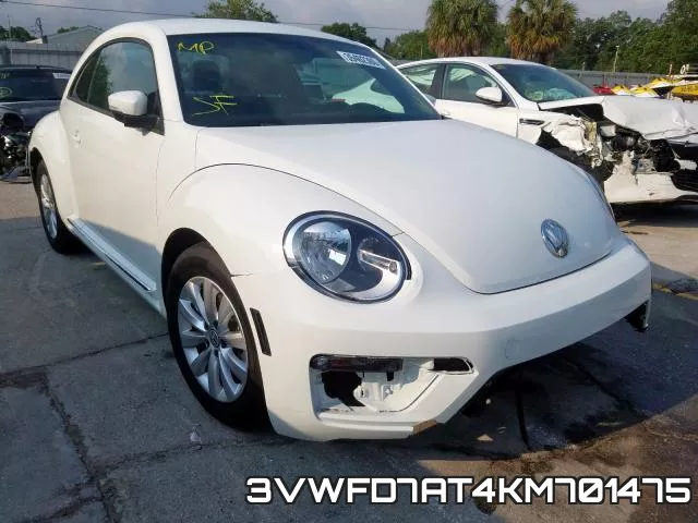 3VWFD7AT4KM701475 2019 Volkswagen Beetle, S