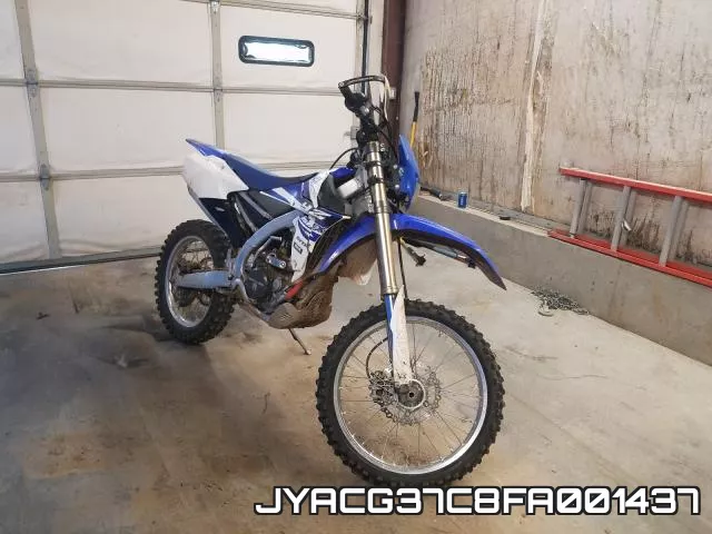JYACG37C8FA001437 2015 Yamaha YZ250, FX