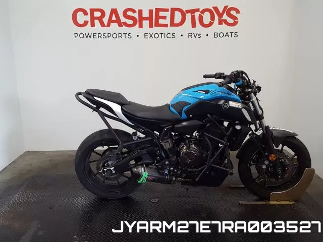 JYARM27E7RA003527 2019 Yamaha MT07
