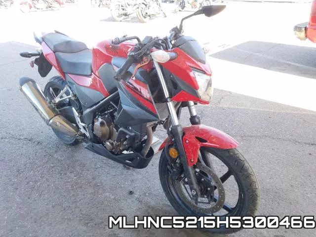 MLHNC5215H5300466 2017 Honda CB300, F