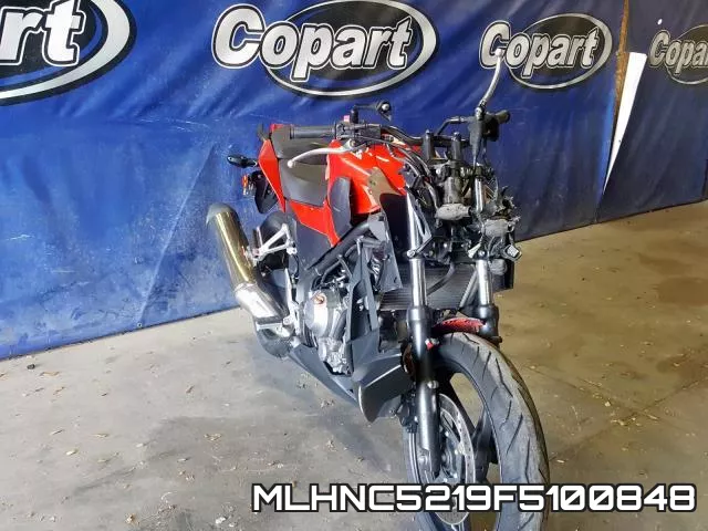 MLHNC5219F5100848 2015 Honda CB300, F