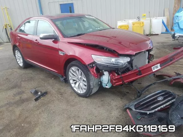 1FAHP2F84KG118169 2019 Ford Taurus, Limited