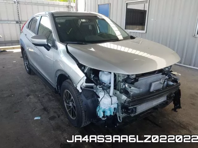 JA4AS3AA6LZ022022 2020 Mitsubishi Eclipse, ES