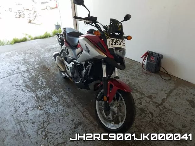 JH2RC9001JK000041 2018 Honda NC750, X