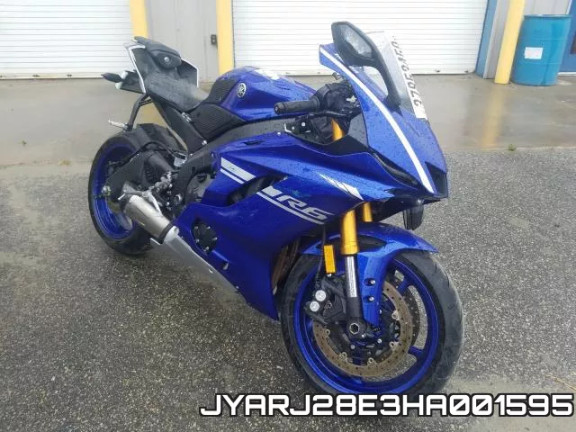 JYARJ28E3HA001595 2017 Yamaha YZFR6