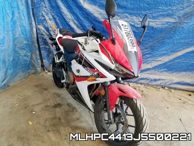 MLHPC4413J5500221 2018 Honda CBR500, R