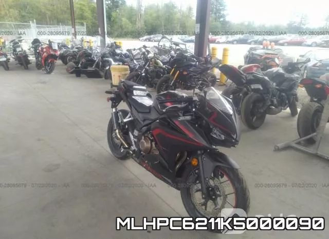 MLHPC6211K5000090 2019 Honda CBR500, R