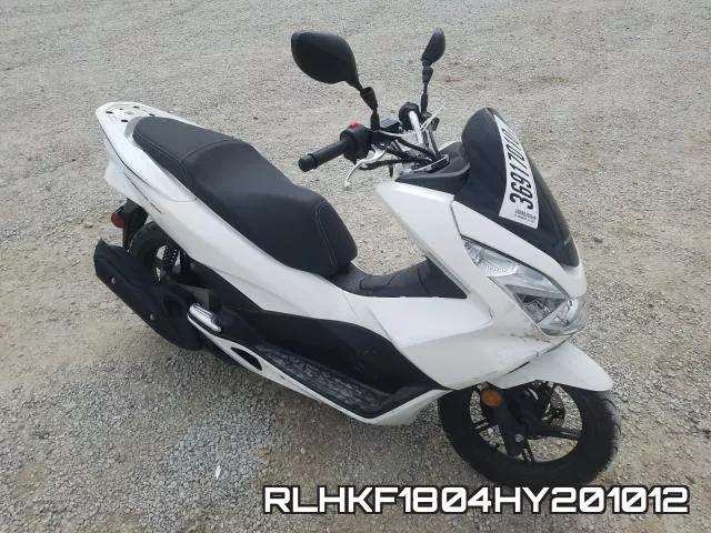 RLHKF1804HY201012 2017 Honda PCX, 150