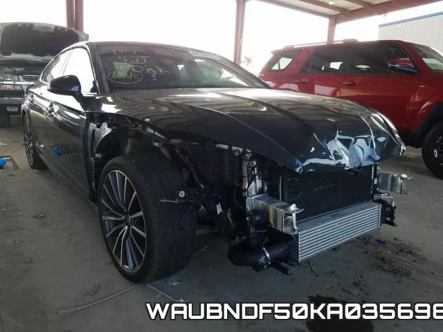 WAUBNDF50KA035698 2019 Audi A5, Premium Plus