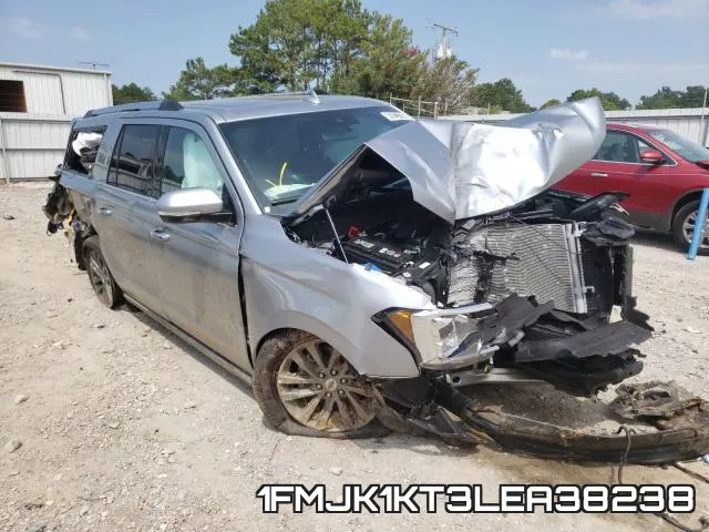 1FMJK1KT3LEA38238 2020 Ford Expedition, Max Limited