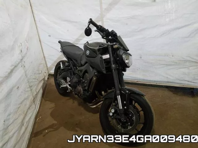 JYARN33E4GA009480 2016 Yamaha FZ09