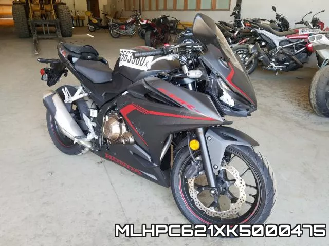 MLHPC621XK5000475 2019 Honda CBR500, R