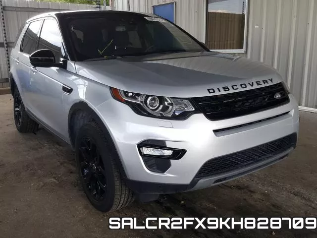SALCR2FX9KH828709 2019 Land Rover Discovery, Hse