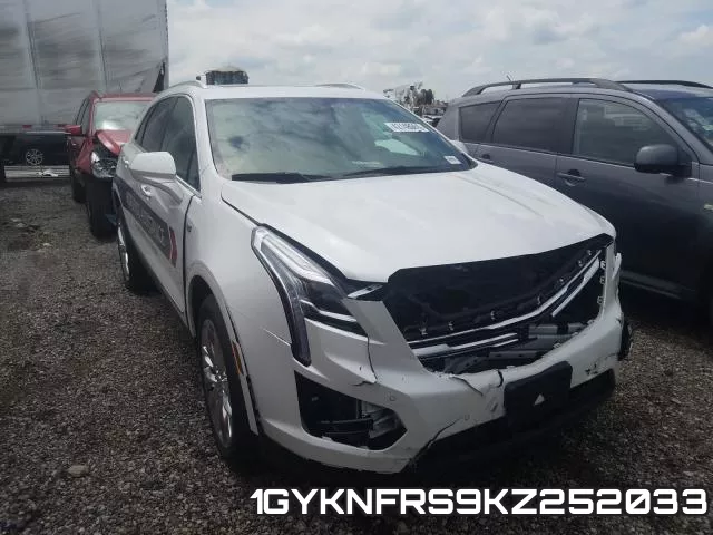 1GYKNFRS9KZ252033 2019 Cadillac XT5, Premium Luxury
